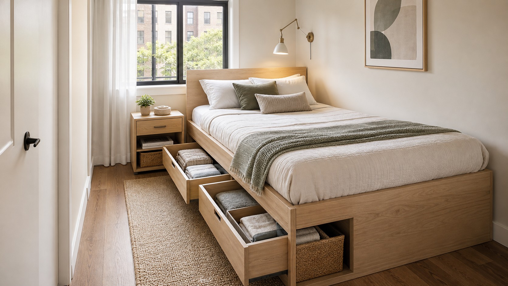 Featured image for Best Storage Beds for Small Bedrooms (Maximize Space Instantly)